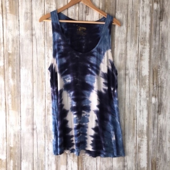 Show Me Your Mumu Johnny Blue Dye Tank - Picture 2 of 5